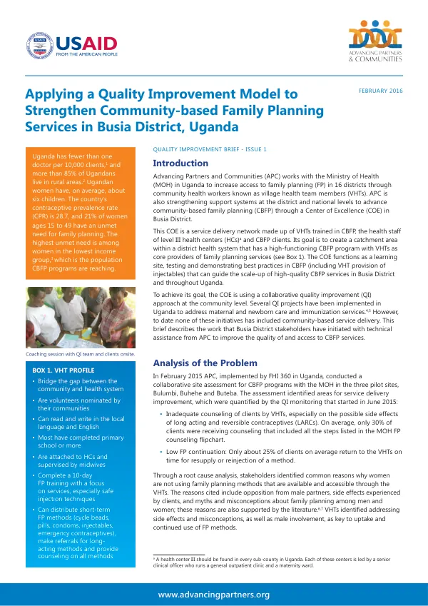 Final evaluation of the health communications partnership project (HCP II) : final report