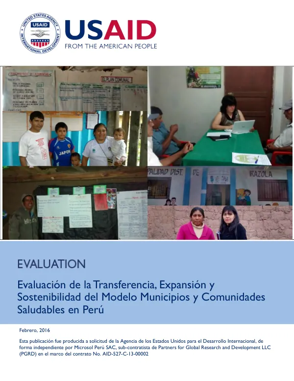 The development response to drug trafficking in Africa : a programming guide