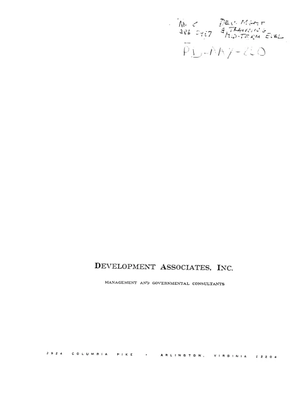 USAID-supported training in India : a review of the development and management training project (386-0487) at mid-term (1982-1990)