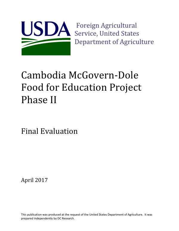 Final report : final performance evaluation of USAID/Iraq Tijara provincial economic growth program