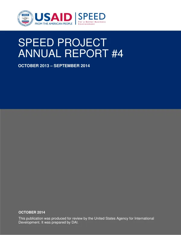 USAID"s Bagh Activity: Annual Report 2014