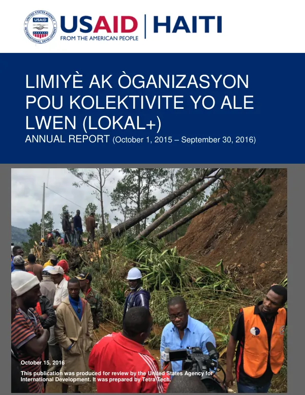 LOKAL + Annual report October 2015 to September 2016