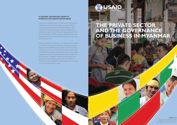 The Private Sector and the Governance of Business in Myanmar