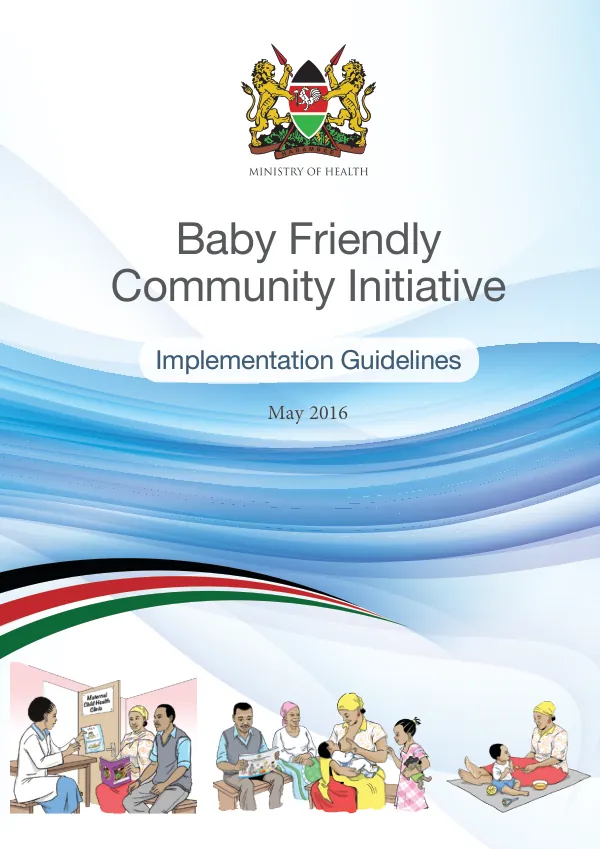 Baby Friendly Community Initiative (BFCI) Implementation Guidelines