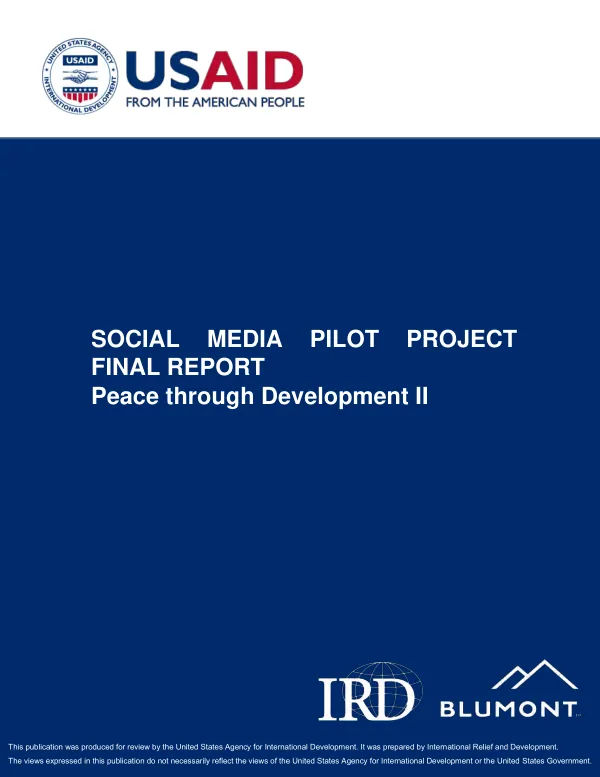 Supporting Communities of Practice: A TOPS Quick Guide to Linking Development Practitioners
