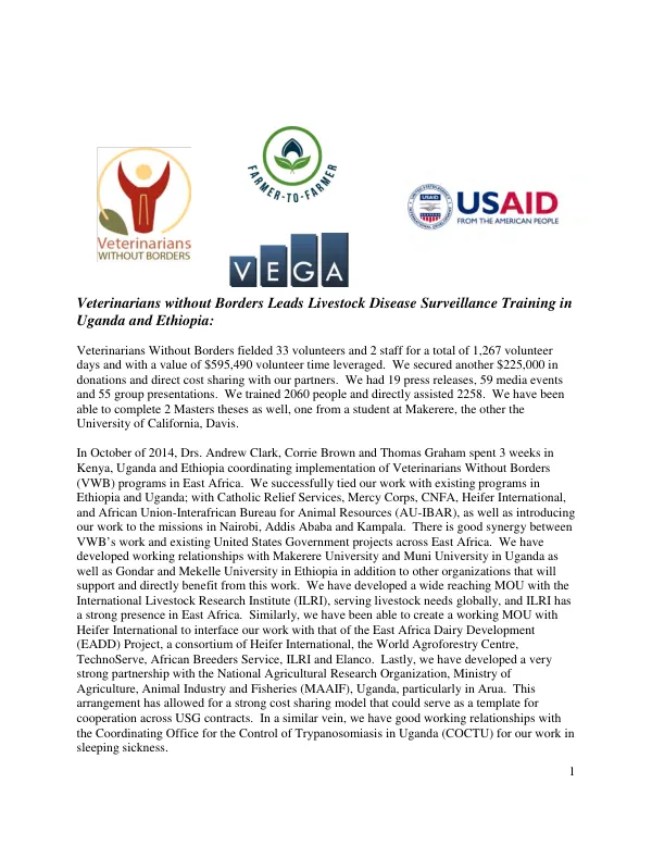 USAID/Uganda school health and reading program (SHRP) annual report May 2012-Sepetember 2013