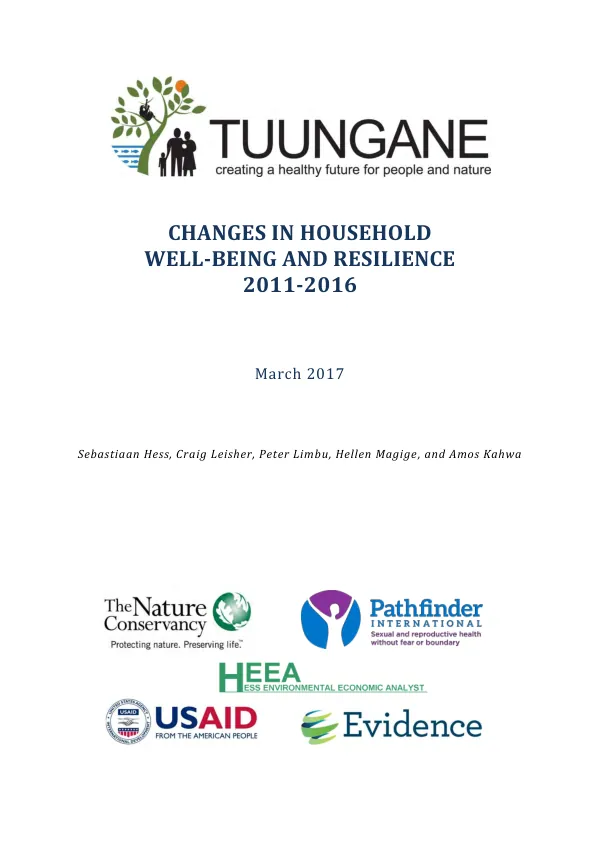 Technical and Operational Performance Support Program Small Grants Program Review and Recommendations