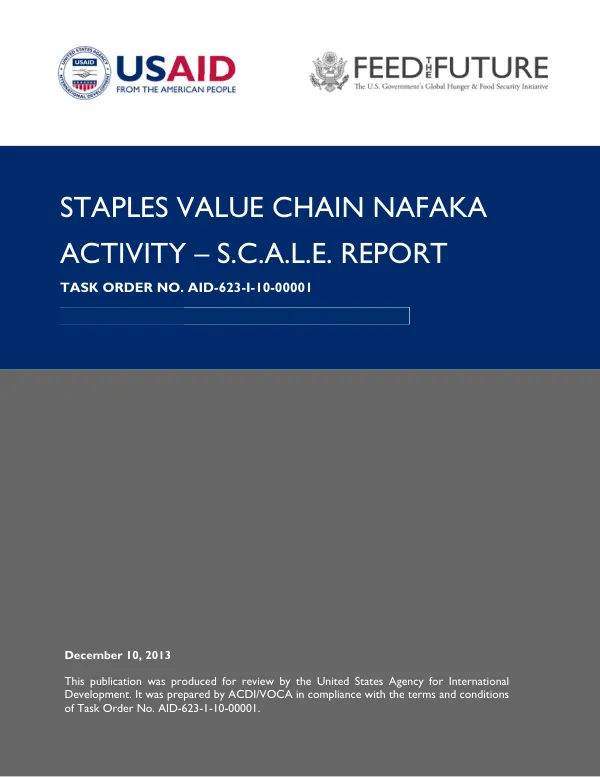 NAFAKA S.C.A.L.E. Report