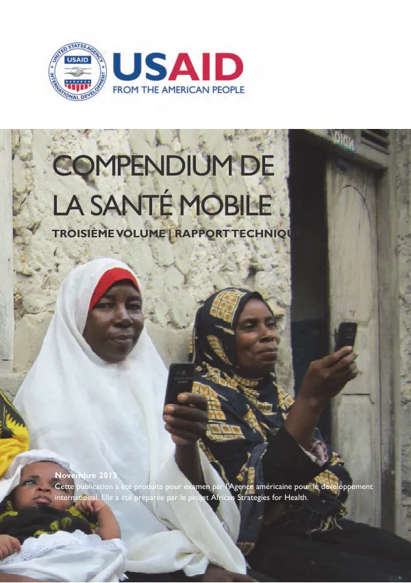 Compendium de la Santé Mobile Troisième Volume: Rapport Technique