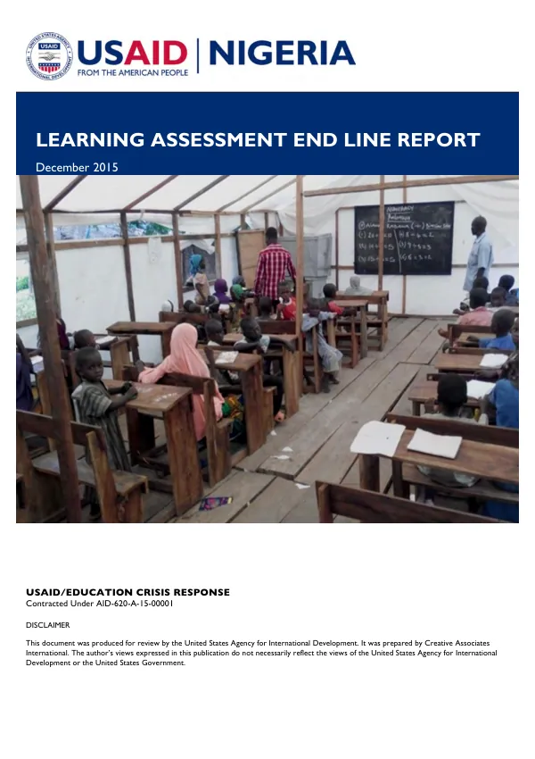 FEWS NET TSC- Fiscal Year 2013 Annual Report