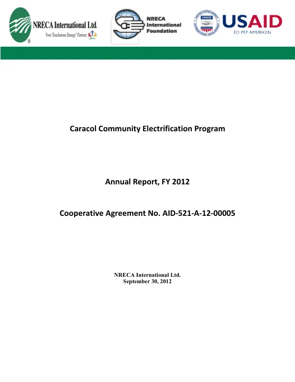 Performance evaluation of USAID/Pacific Islands global climate change portfolio