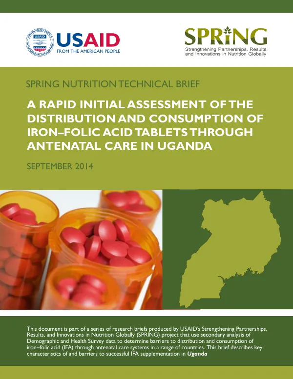 Final report: humanitarian response in unity state, June 1, 2014-November 30, 2016