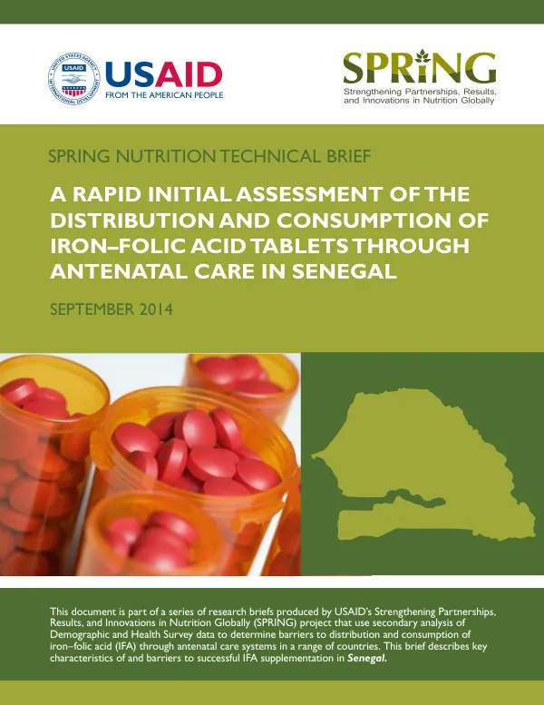 Tanzania : improving malaria prevention, diagnosis and treatment by investing in supply chains : support under the USAID | DELIVER project