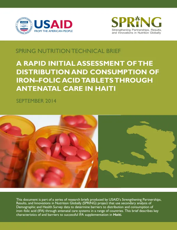 Zambia : improving malaria prevention, diagnosis and treatment by investing in supply chains : support under the USAID | DELIVER project