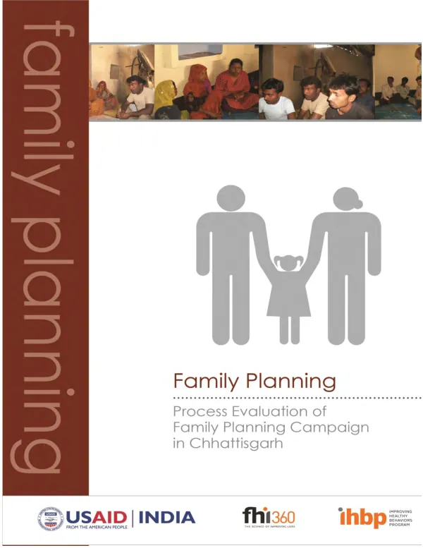 Financing of universal health coverage and family planning : a multi - regional landscape study and analysis of select West African countries