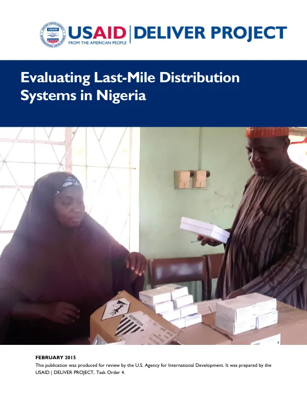 Evaluating Last-Mile Distribution Systems in Nigeria