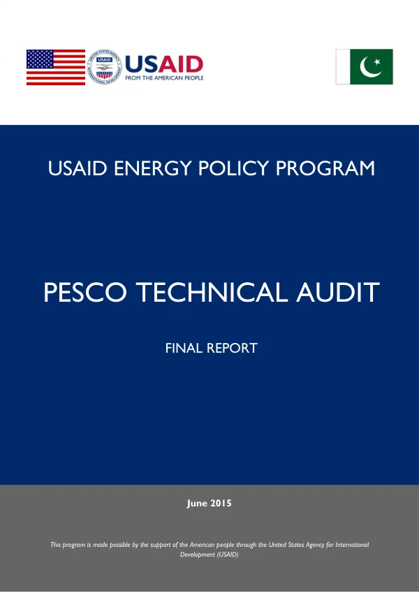 EPP PESCO Technical Audit Final Report June 2015