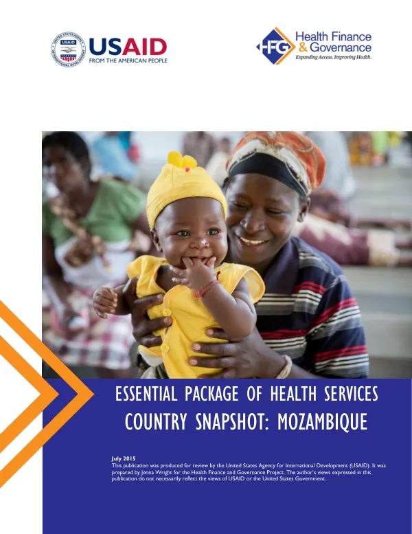 Essential Package of Health Services Country Snapshot: Mozambique