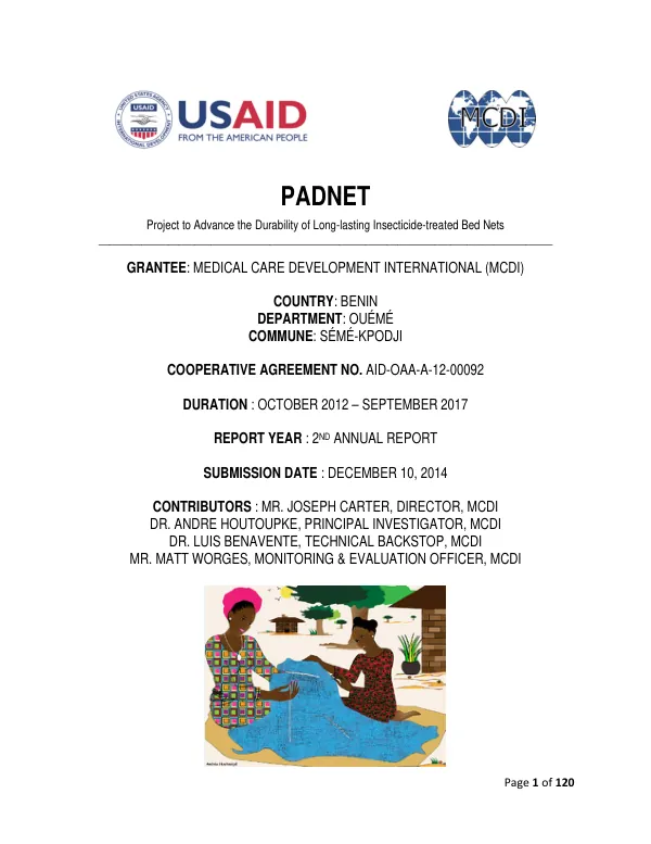 PADNET Annual Report 2