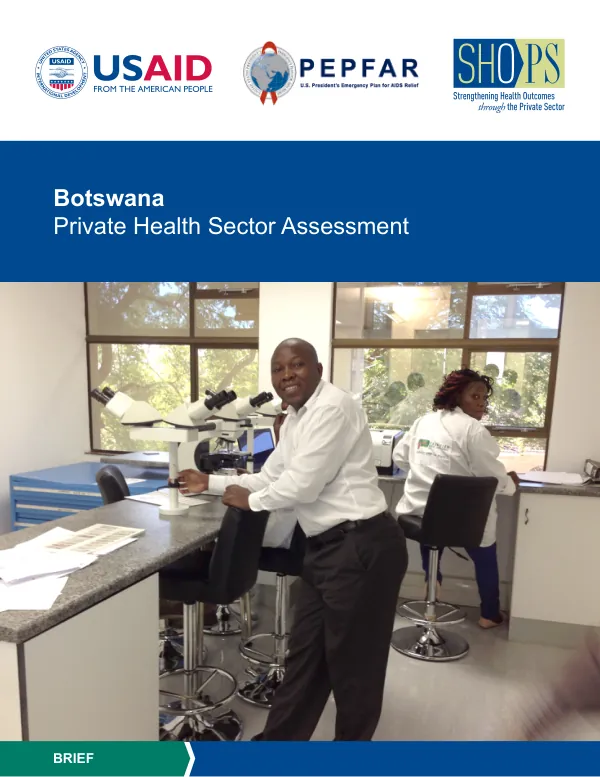 Botswana Private Health Sector Assessment
