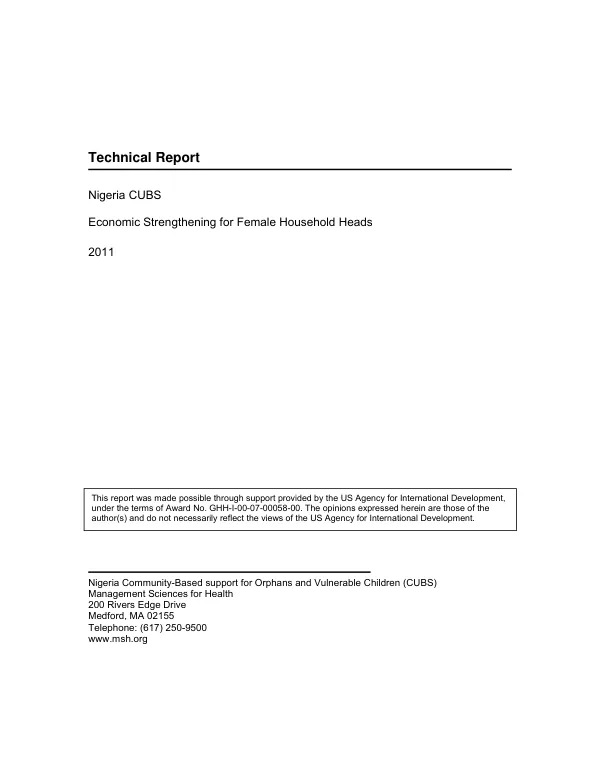 Trade and investment program for a competitive export economy (TIPCEE) : final report