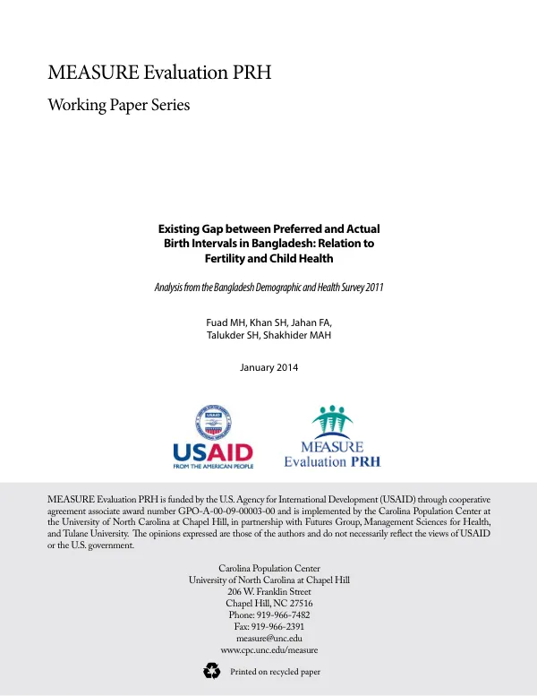 USAID Office of Food for Peace Burkina Faso food security country framework FY 2010-2014