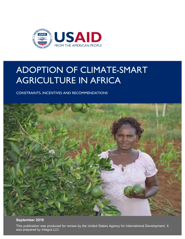 Product no. 4 : implementation of pilot harvesting process in Santa Teresa & Conejo