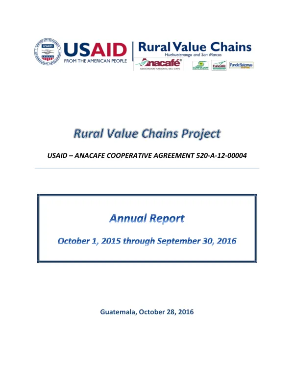 USAID Conservation of Central American watersheds program : At least one cruise line ground handler with improved environmental performance and At least twenty-five licensed guides trained to incorporate environmental conservation awareness into tours and encourage travel philanthropy