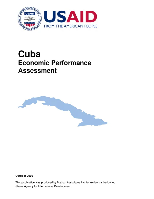 Cuba economic performance assessment