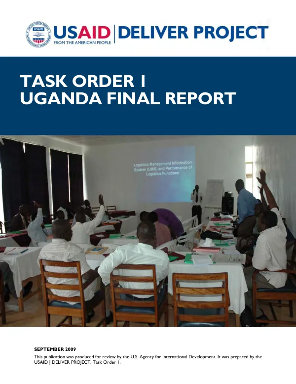 Task order 1 Uganda final report