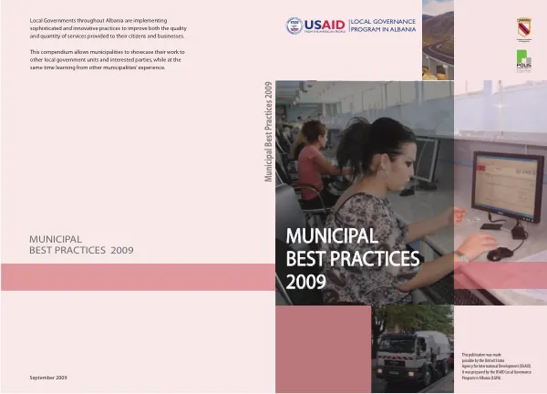 Municipal best practices 2009