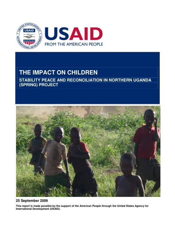 The impact of children