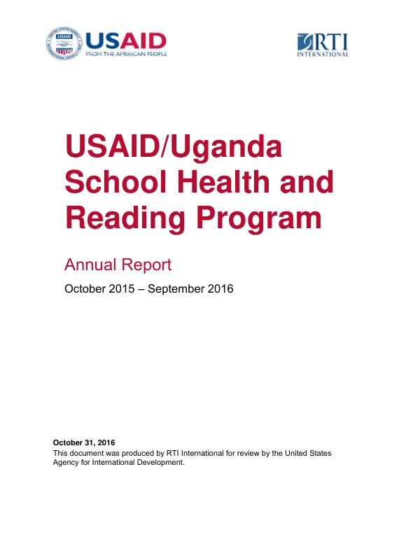 Decentralization and local governance program annual monitoring & evaluation report for the period of : October 2008-September 2009