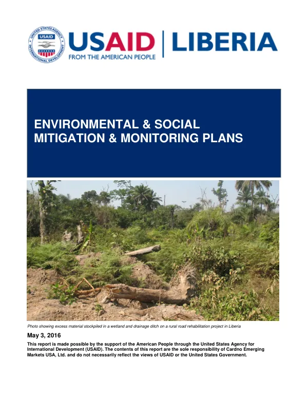 Watershed management in Haiti : recommended revisions to national policy