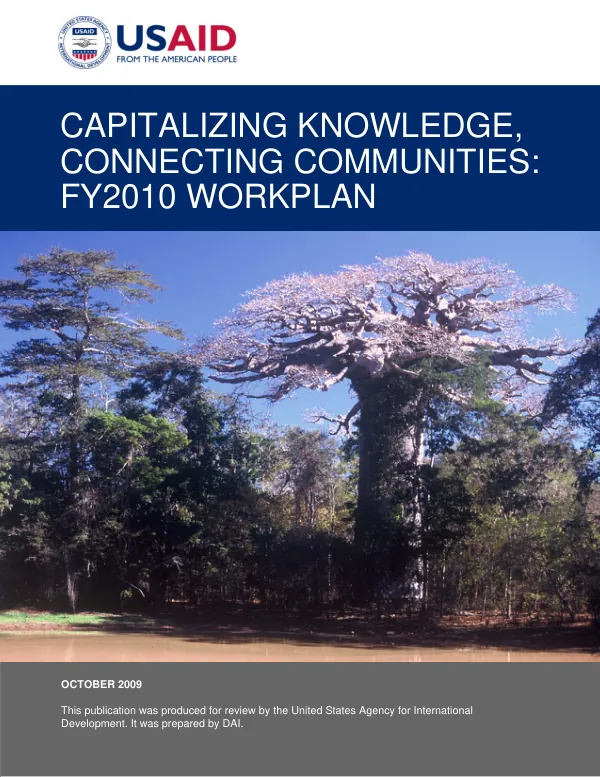 Great Limpopo Transfrontier Conservation Area (GLTFCA) Integrated Livelihood Diversification Strategy