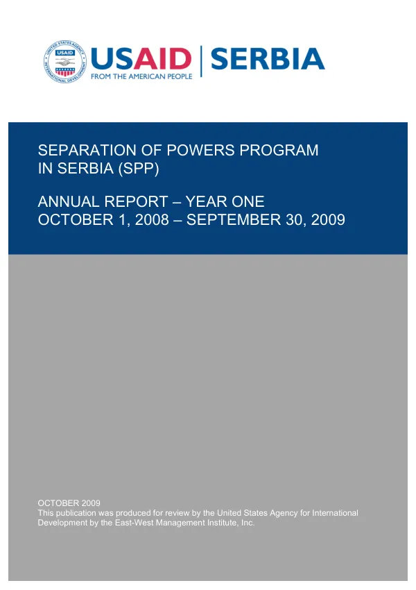 Adaptasi Perubahan Iklim Dan Ketangguhan (APIK) Annual Report: Year 1