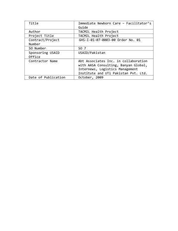 LMG/Haiti Project Year 3 (PY3) PEPFAR Annual Report