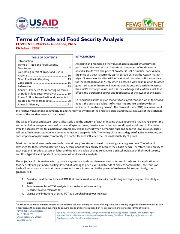 USAID EAST AFRICA TRADE AND INVESTMENT HUB ANNUAL PROGRESS REPORT