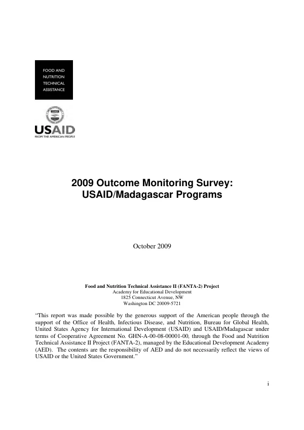 Availability and Use of Sex-Disaggregated Data in Tanzania: An Assessment