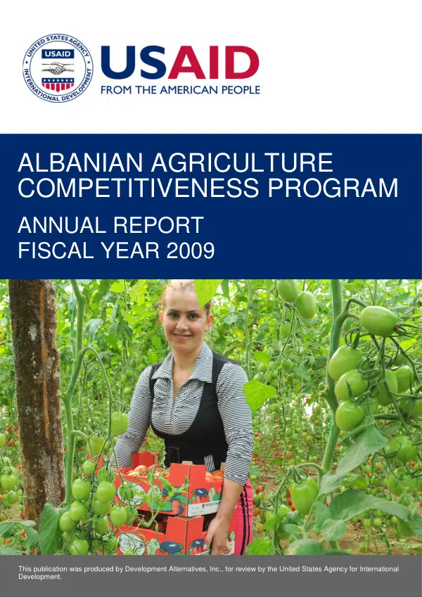 GUIDE TO PROMOTING PRODUCTIVE POLICY DIALOGUE IN THE AGRICULTURAL SECTOR