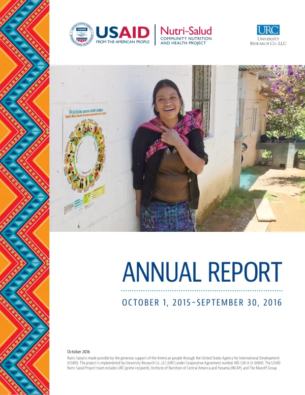 Annual Report October 1, 2015 - September 30, 2016