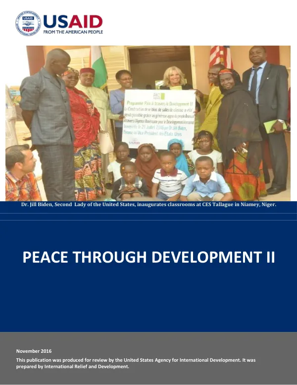 Peace through Development Year 5 Annual Report