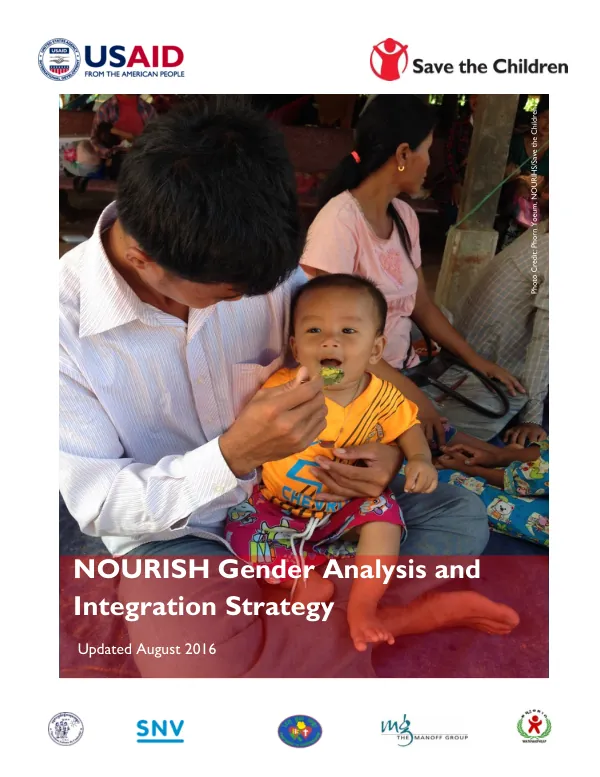NOURISH Gender Analysis and integration Strategy