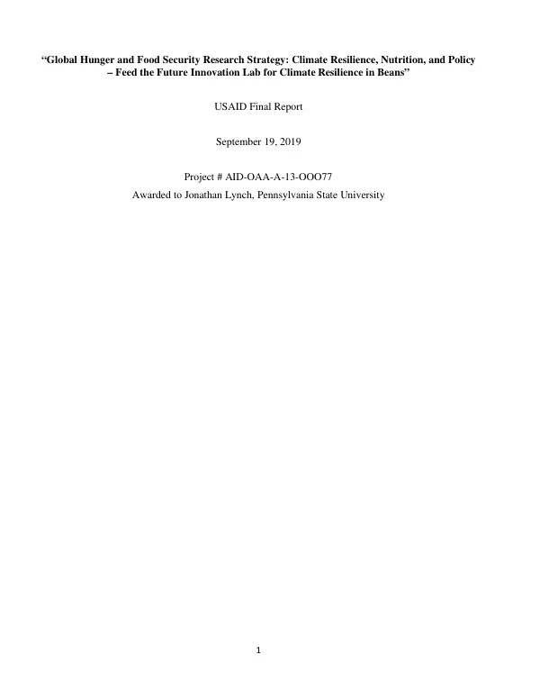 Fourth Quarter FFY 2016 Progress Report and Year Two Annual Report