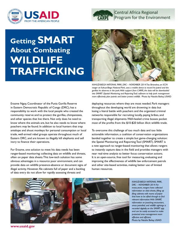 Getting SMART About Combating Wildlife Trafficking