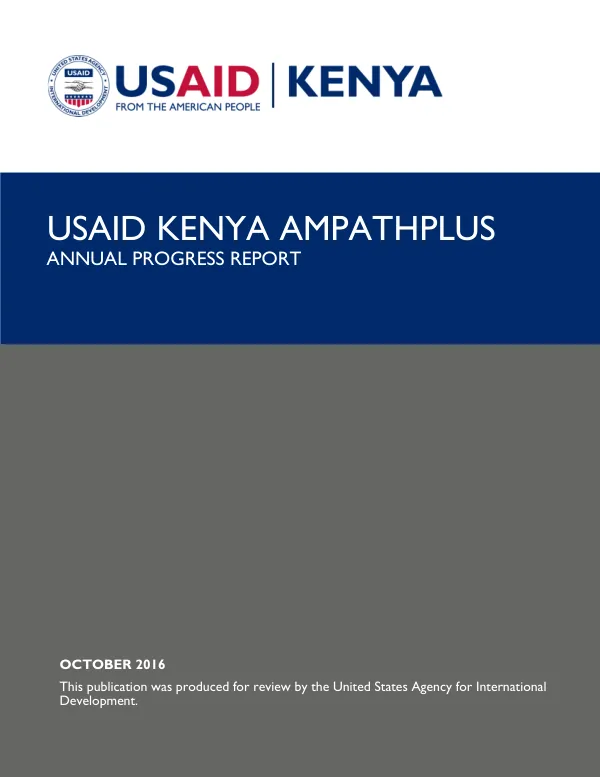 Annual Progress Report