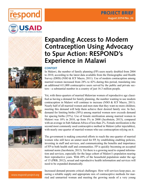 Financing Family Planning: HAITI