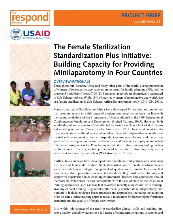 Evaluation of the Nigeria Community Infant and Young Child Feeding Counselling Package: Baseline Report