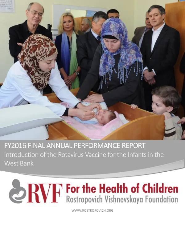 FY2016 FINAL ANNUAL PERFORMANCE REPORT