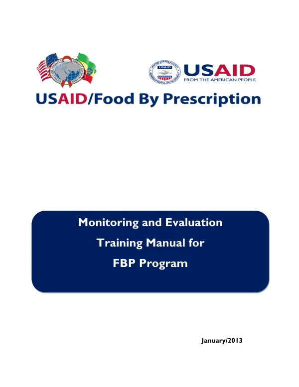 Monitoring and Evaluation